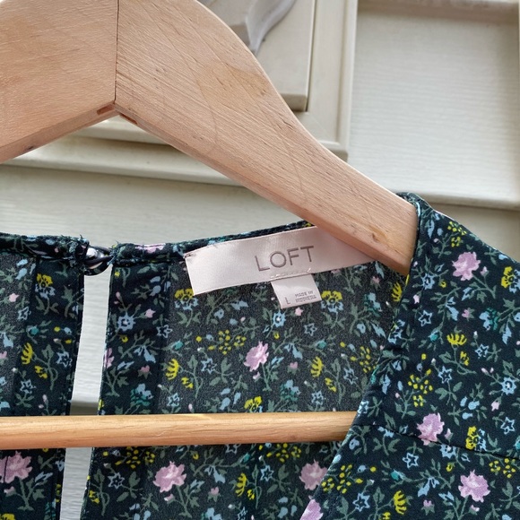 Loft floral blouse L - Picture 5 of 6